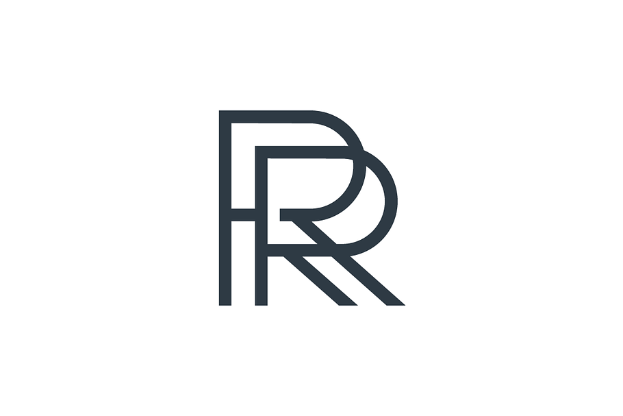 Double R  Luxury Logo - RR 