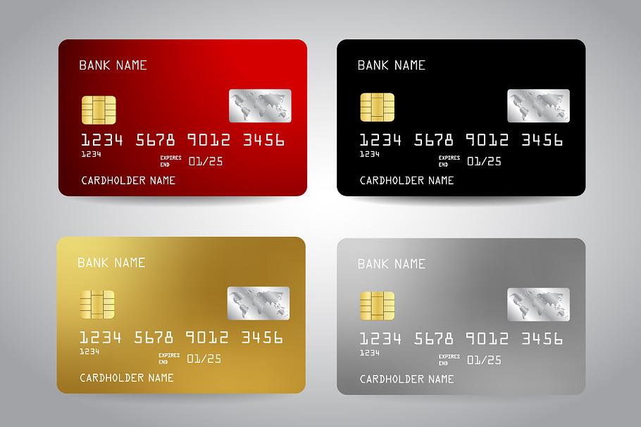 Credit Cards Templates in Objects - product preview 8