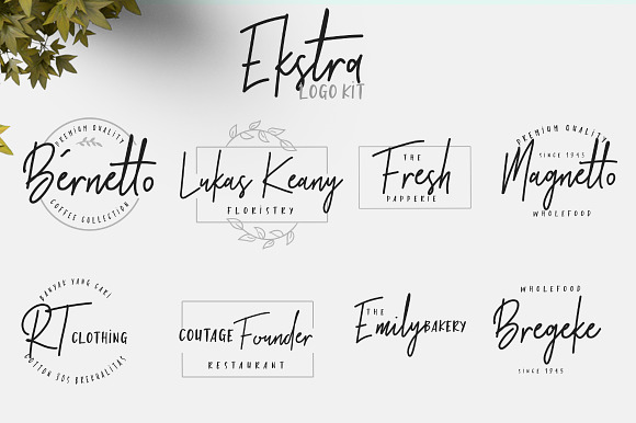 Brotherhood Font Duo + Ekstra in Sans-Serif Fonts - product preview 8