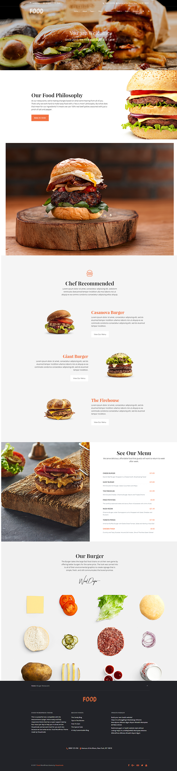 Food - Restaurant WordPress Theme in WordPress Business Themes - product preview 9