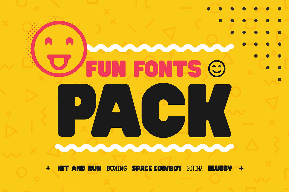 Fun Fonts Pack! - Bundle! in Fun Fonts - product preview 8