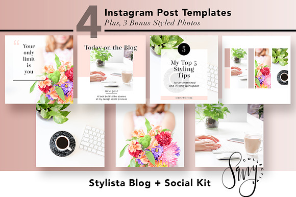 Instagram + Story Templates Stylista in Instagram Templates - product preview 1