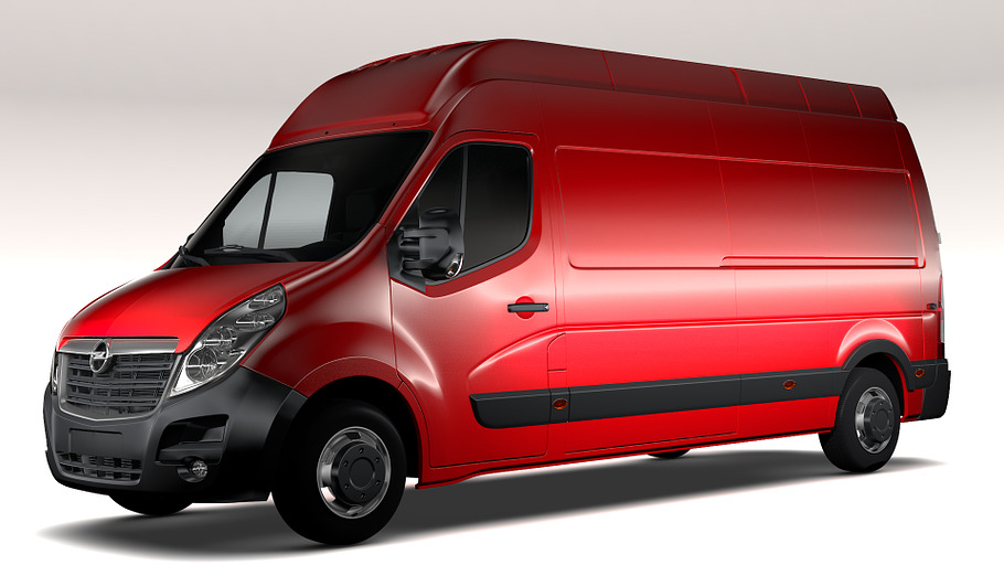 Opel Movano L3H3 Van 2016 in Vehicles - product preview 2