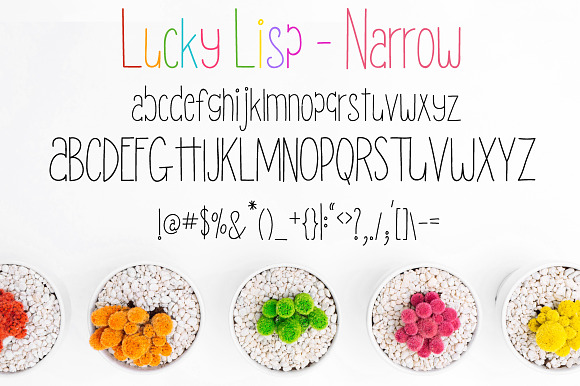 Lucky Lisp - Organic Font Trio in Sans-Serif Fonts - product preview 5
