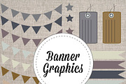 Banners Tags & Ribbons Vector & PNG