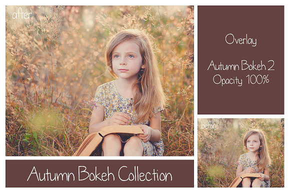 30 Autumn Bokeh Overlays in Objects - product preview 7