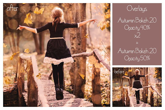 30 Autumn Bokeh Overlays in Objects - product preview 10