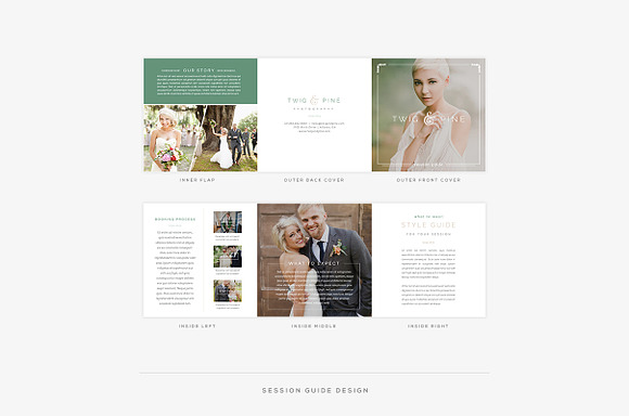 Twig & Pine II Welcome Packet in Stationery Templates - product preview 1