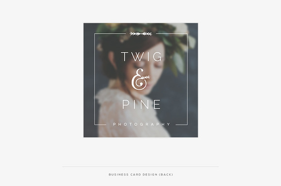 Twig & Pine II Welcome Packet in Stationery Templates - product preview 4