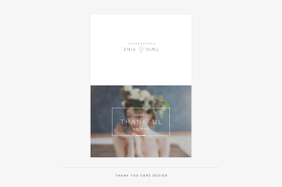 Twig & Pine II Welcome Packet in Stationery Templates - product preview 8