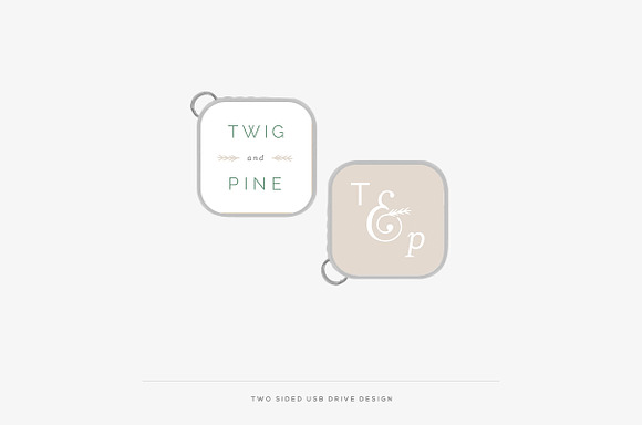 Twig & Pine II Welcome Packet in Stationery Templates - product preview 10