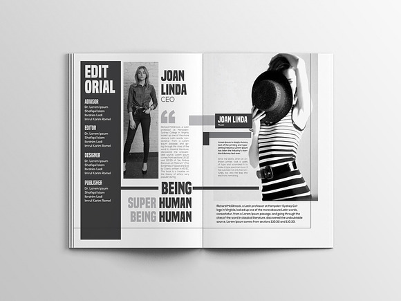 Divider Magazine Templates in Magazine Templates - product preview 2