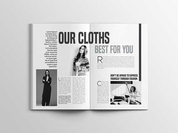 Divider Magazine Templates in Magazine Templates - product preview 3
