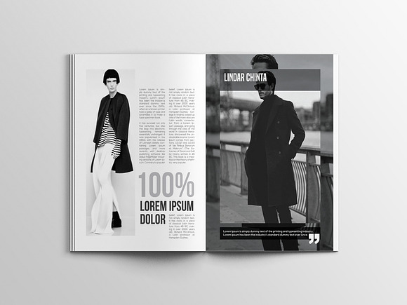 Divider Magazine Templates in Magazine Templates - product preview 6