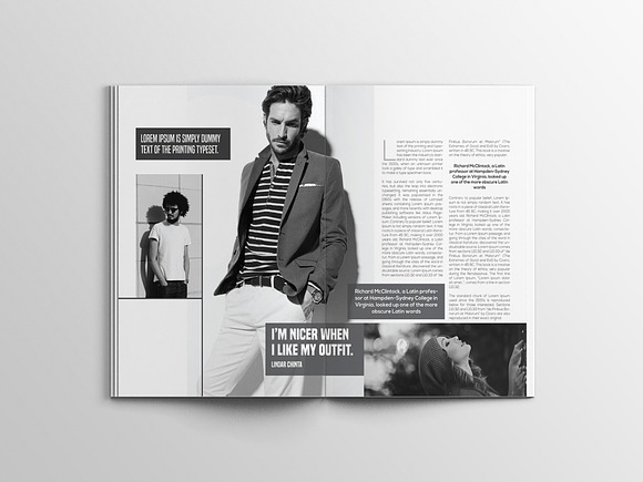 Divider Magazine Templates in Magazine Templates - product preview 7