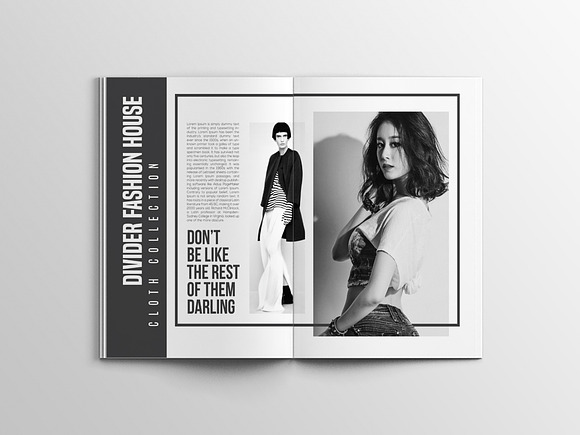 Divider Magazine Templates in Magazine Templates - product preview 9