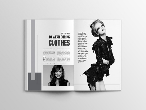 Divider Magazine Templates in Magazine Templates - product preview 12