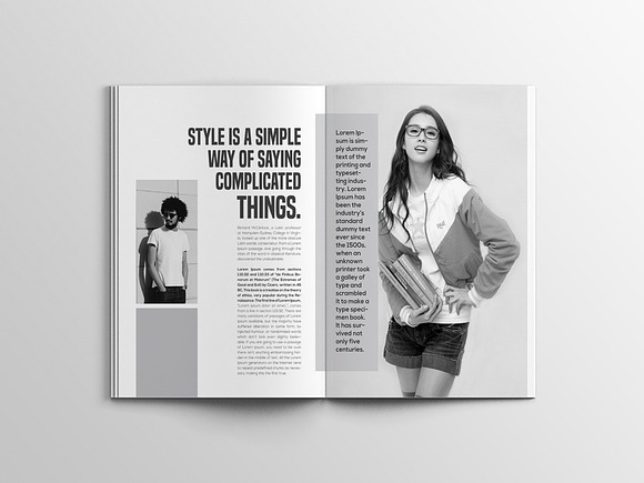 Divider Magazine Templates in Magazine Templates - product preview 17