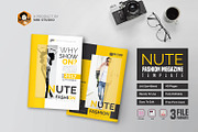 Nute Fashion Magazine Template