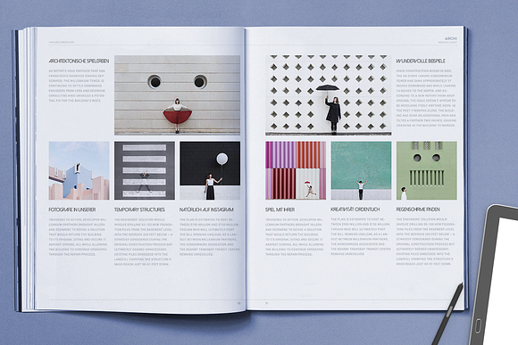 Architecture Magazine in Magazine Templates - product preview 5