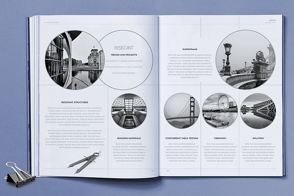 Architecture Magazine in Magazine Templates - product preview 12