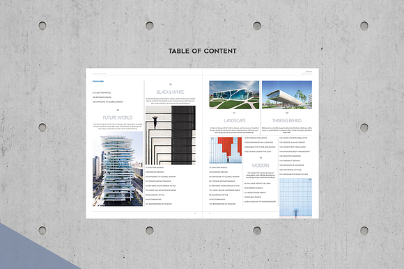 Architecture Magazine in Magazine Templates - product preview 18