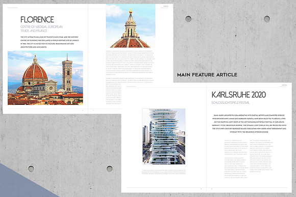 Architecture Magazine in Magazine Templates - product preview 19