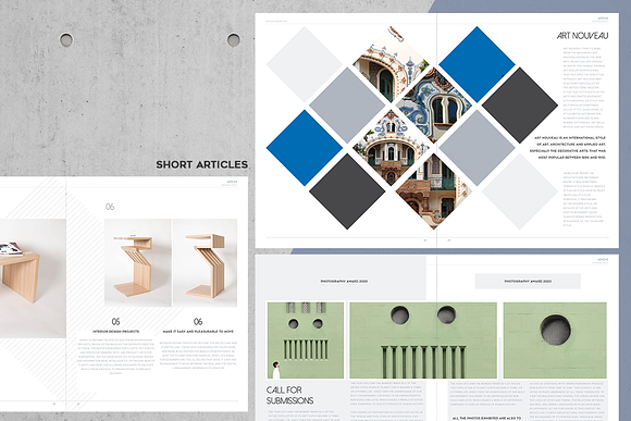 Architecture Magazine in Magazine Templates - product preview 22