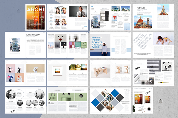 Architecture Magazine in Magazine Templates - product preview 23