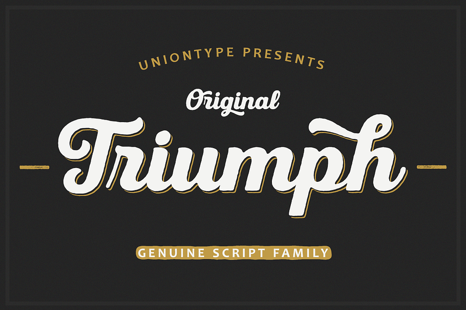 Triumph in Display Fonts - product preview 8