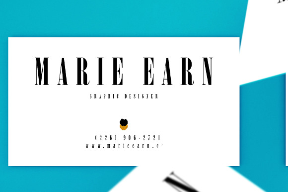 12 Modern Golden Business Cards in Business Card Templates - product preview 7