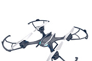 u84d racing quadcopter drone 3d mode