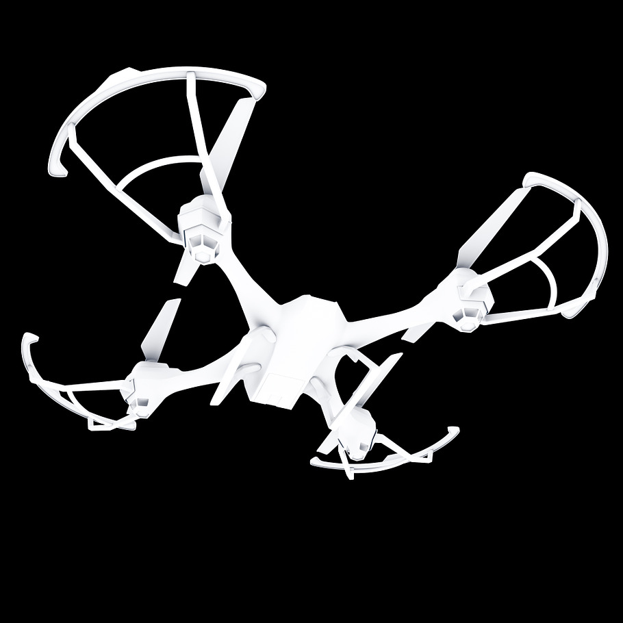 u84d racing quadcopter drone 3d mode in 3D - product preview 3