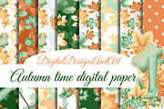 Autumn digital paper