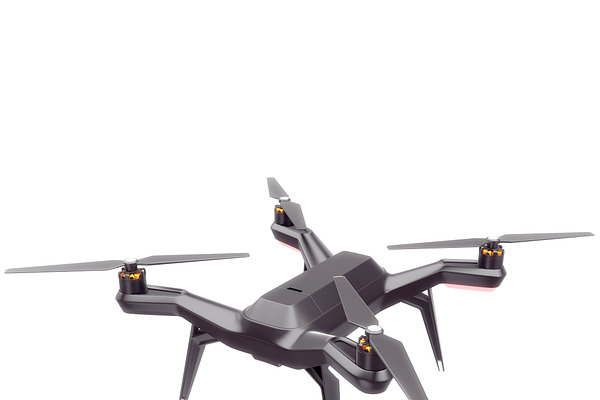 3dr Solo quadcopter 3d model Vray