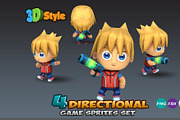4- Directional Game Sprites 
