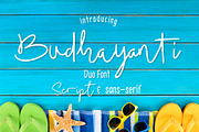 Budhayanti Script - Font Duo