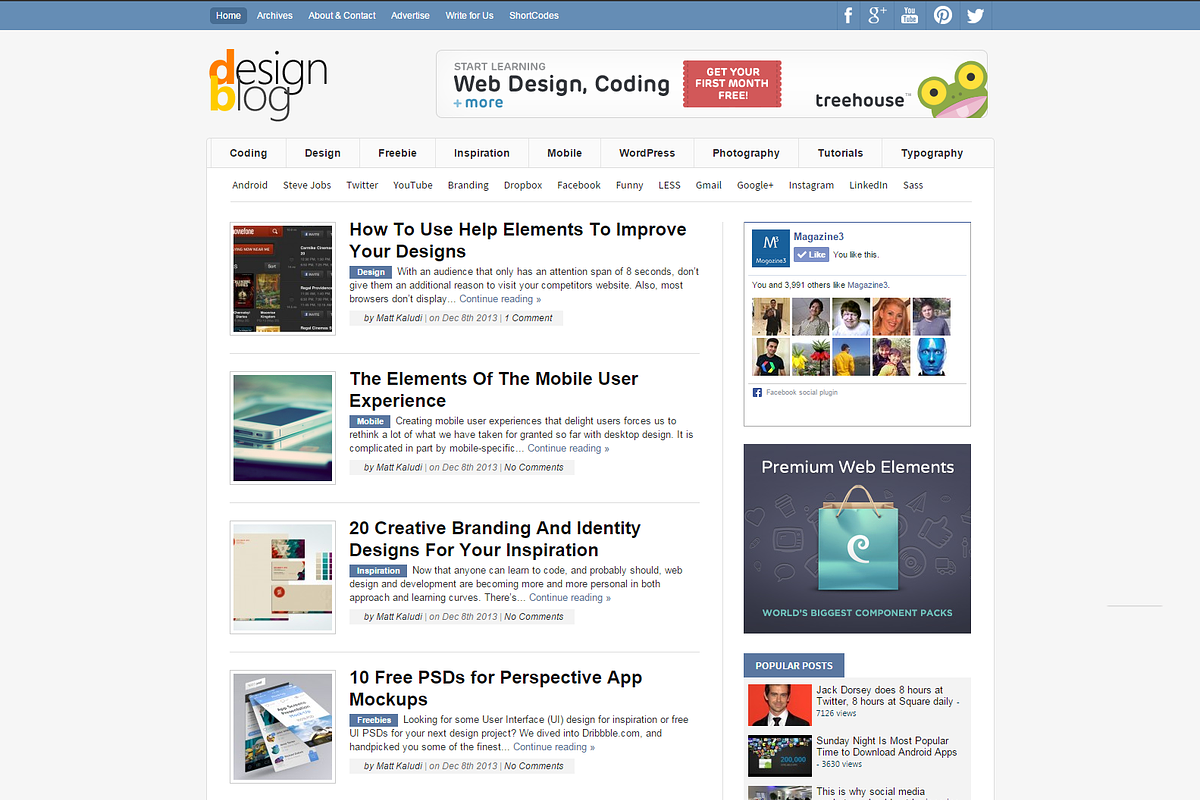 DesignBlog for Design & Development in WordPress Blog Themes - product preview 8
