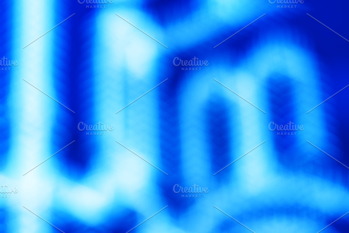 Blue bokeh decoration background in Illustrations - product preview 8