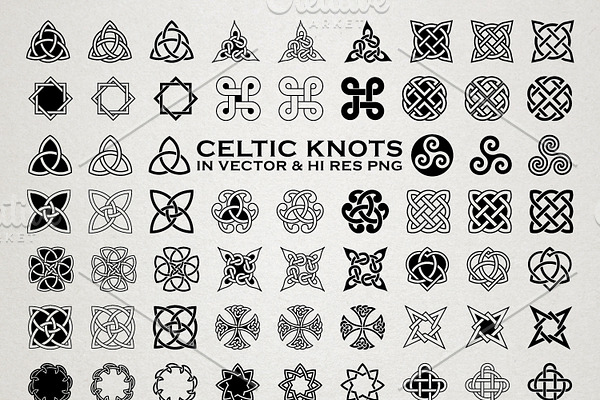 Celtic Knots & Ornaments Vector Pack