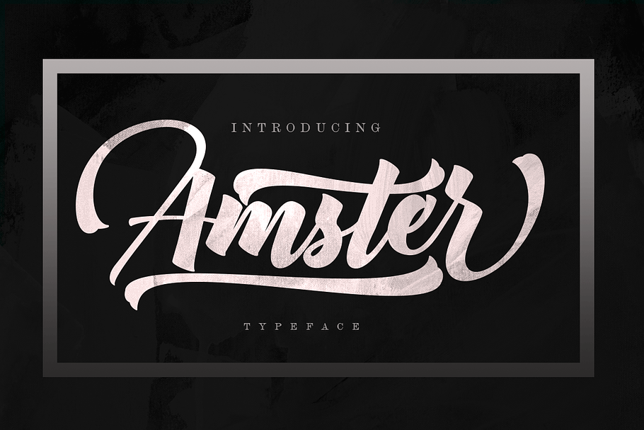 Amster (FontDuo) in Script Fonts - product preview 8