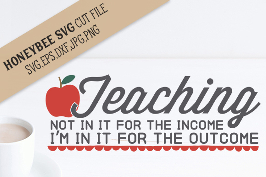 Teaching for the outcome cut file