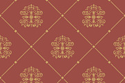 Pattern seamless baroque style