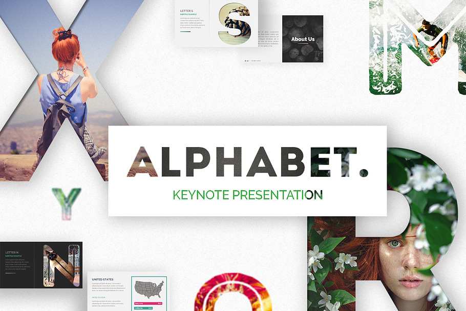 Alphabet | Keynote Presentation in Keynote Templates - product preview 8