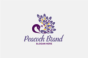 Peacock Brad Logo