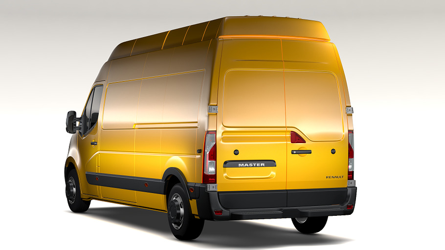 Renault Master L3H3 Van 2010 in Vehicles - product preview 5