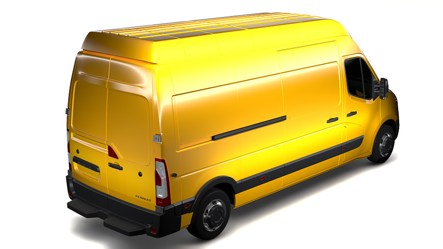 Renault Master L3H3 Van 2010 in Vehicles - product preview 6