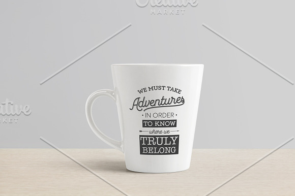 Camping. Typography quotes. in Illustrations - product preview 1