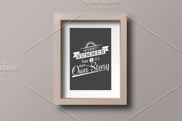 Summer. Typography quotes. in Illustrations - product preview 1