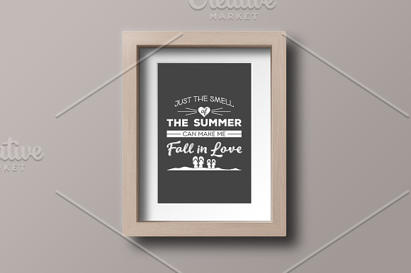Summer. Typography quotes. in Illustrations - product preview 6